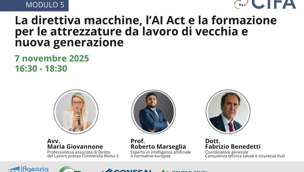 corso di formazione su accordo stato-regioni